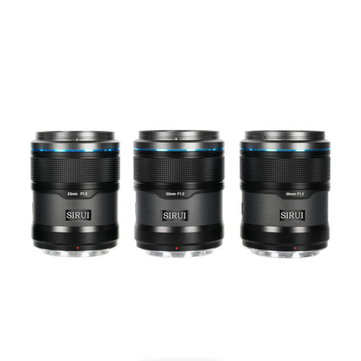Sirui Sniper f/1.2 Autofocus 3-Lens Kit (Sony E, Black) - Image 2