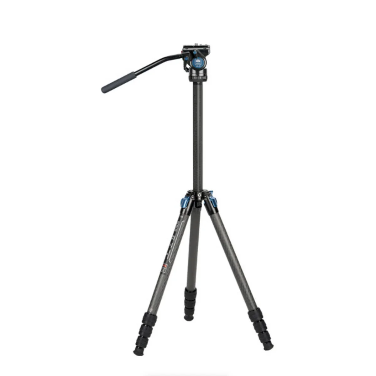 Sirui Standard Series 4-Section Carbon Fiber Tripod Kit with Ultracompact Video Head - Image 4