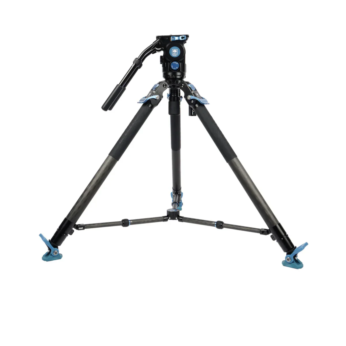 Sirui SVT75 Rapid System One-Step Releasing Video Tripod Pro with SVH15 Video Fluid Head Kit - Image 2