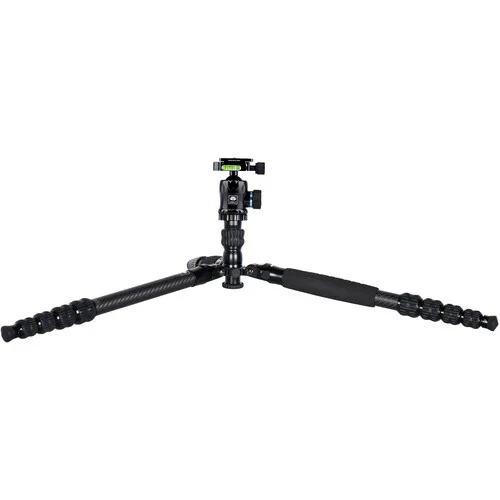 Sirui T-1205 Carbon Fiber Tripod with K-10II Ball Head - Image 5