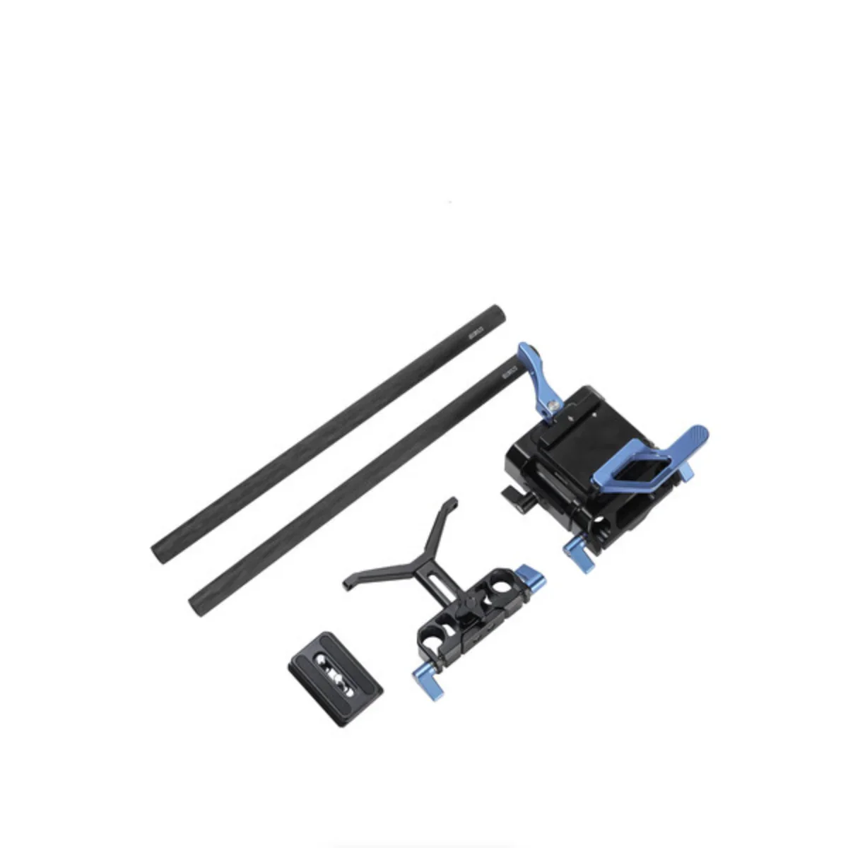 Sirui Universal Quick Release Baseplate with Dual 15mm Rod Clamp Kit - Image 3