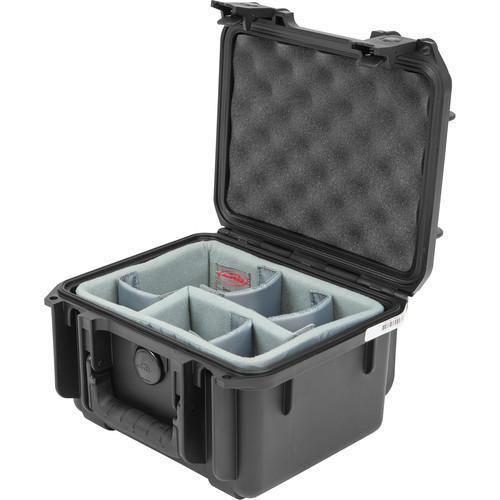 SKB iSeries 0907-6 Case with Think Tank Photo Dividers & Lid Foam (Black)