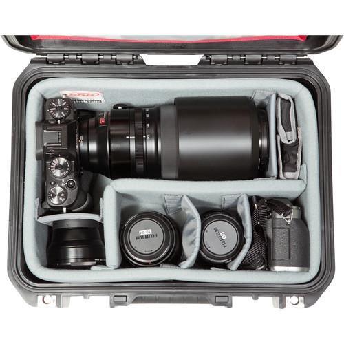 SKB iSeries 1309-6 Case with Think Tank Designed Photo Dividers & Lid Foam (Black) - Image 7
