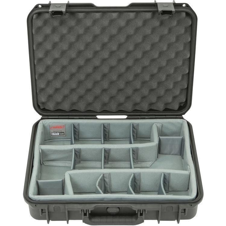 SKB iSeries 1813-5 Case with Think Tank-Designed Photo Dividers & Lid Foam (Black)