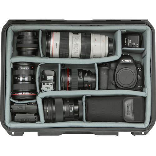 SKB iSeries 1813-5 Case with Think Tank-Designed Photo Dividers & Lid Foam (Black) - Image 3
