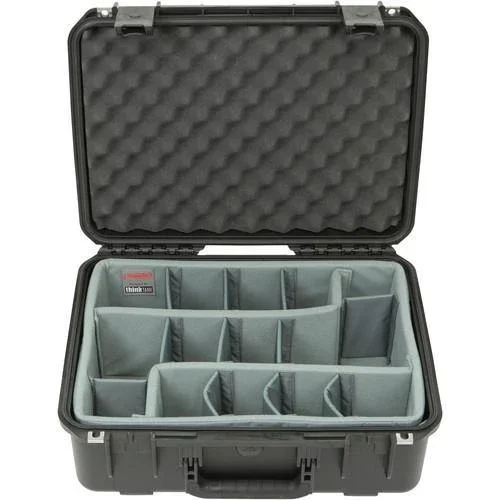 SKB iSeries 1813-7 Case with Think Tank Designed Photo Dividers & Lid Foam (Black)