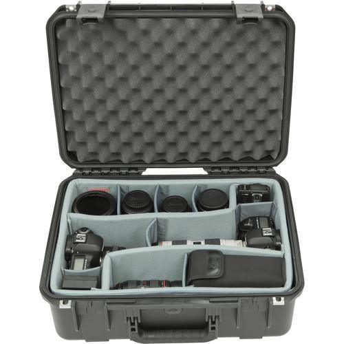 SKB iSeries 1813-7 Case with Think Tank Designed Photo Dividers & Lid Foam (Black) - Image 3