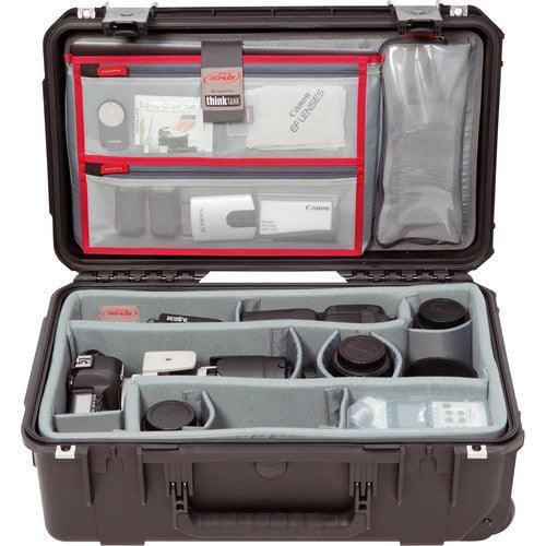 SKB iSeries 2011-7 Case with Think Tank Designed Photo Dividers & Lid Organizer (Black)