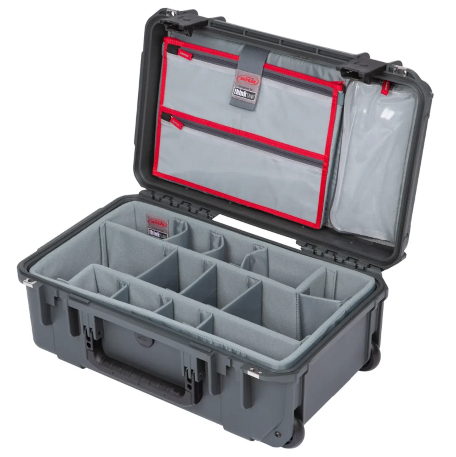 SKB iSeries 2011-7 Case with Think Tank Photo Dividers & Lid Organizer (Dark Gray) - Image 2