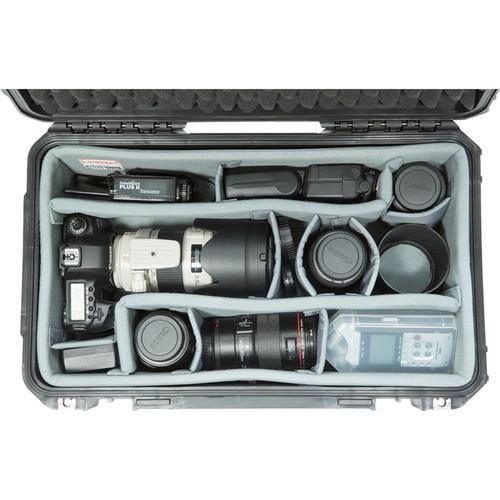SKB iSeries 2011-8 Case with Think Tank Photo Dividers & Lid Foam (Black)