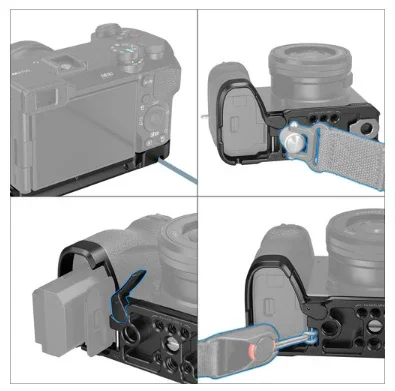 SmallRig Baseplate for Sony a6700 - Image 4