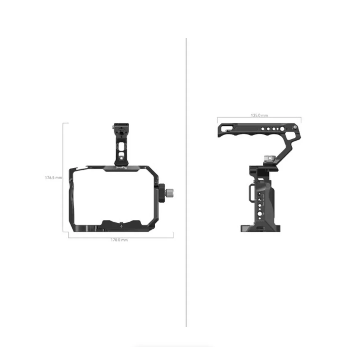 SmallRig Basic Cage Kit for Select Sony Cameras - A7 IV, a7S III - Image 3