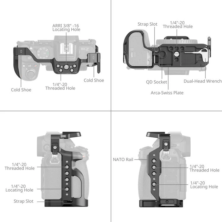 SmallRig Cage for Nikon Z50 II - Image 4