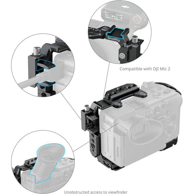 SmallRig Cage for Sony FX2 - Image 5