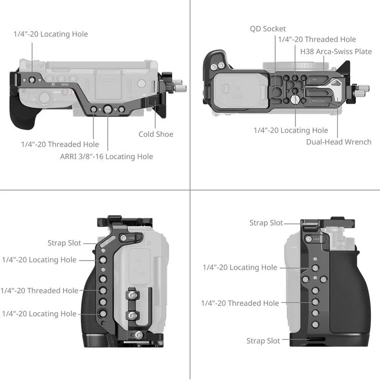 SmallRig Cage Kit for Nikon ZR (Advanced Edition) - Image 4