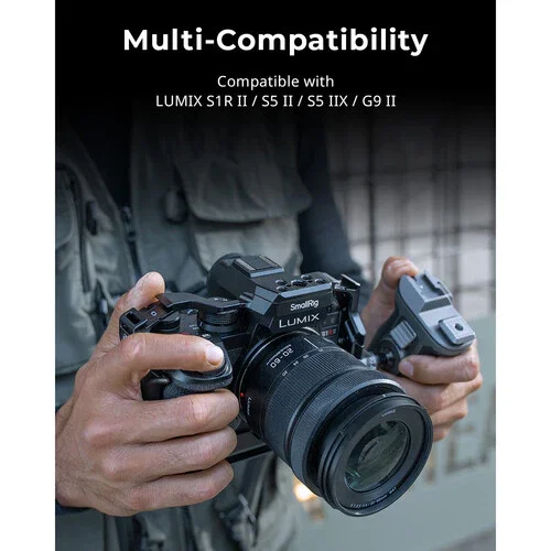 SmallRig Camera Cage for Panasonic LUMIX S1R II, S5 II, S5 IIX & G9 II - Image 9