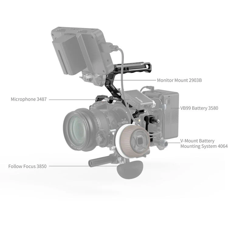 SmallRig Camera Cage Kit for Nikon Z6 III - Image 5