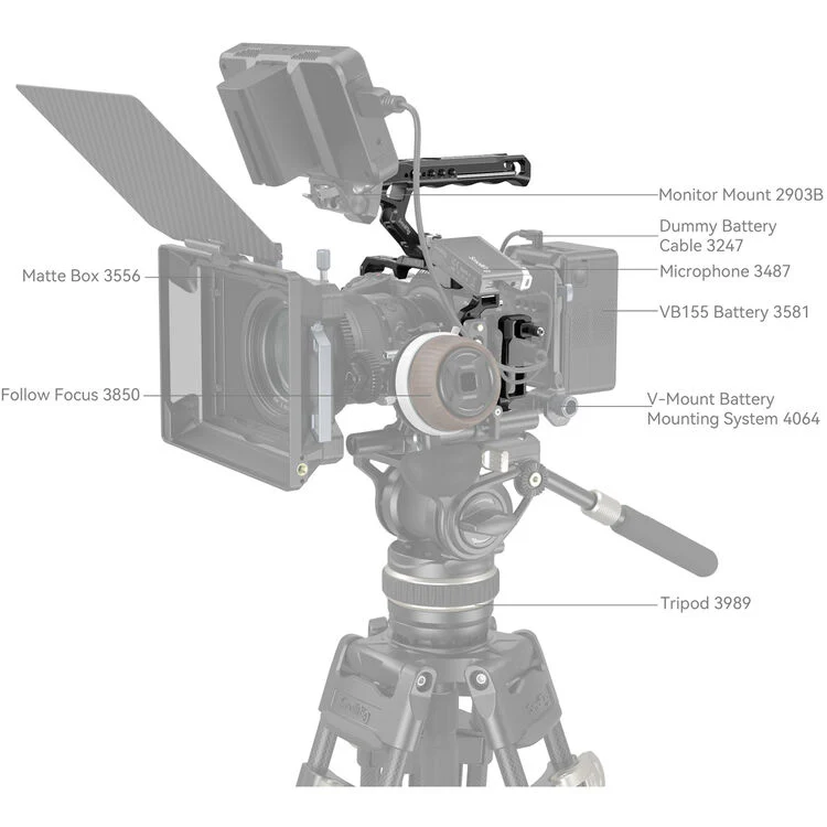 SmallRig Camera Cage Kit for Nikon Z6 III - Image 6