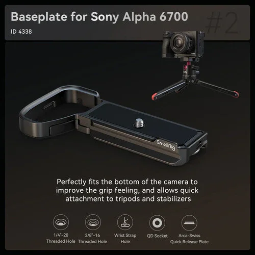 SmallRig Camera Cage Kit for Sony a6700 - Image 18