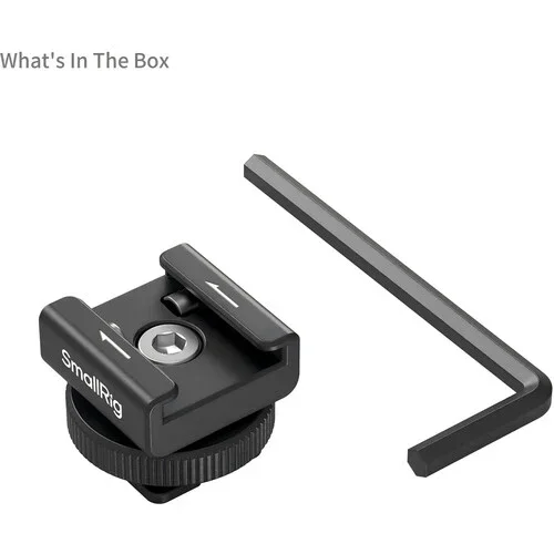 SmallRig Cold Shoe Mount for Compact Wireless Microphones - Image 2
