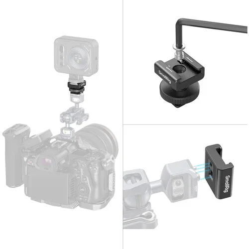 SmallRig Cold Shoe Mount for Compact Wireless Microphones - Image 6