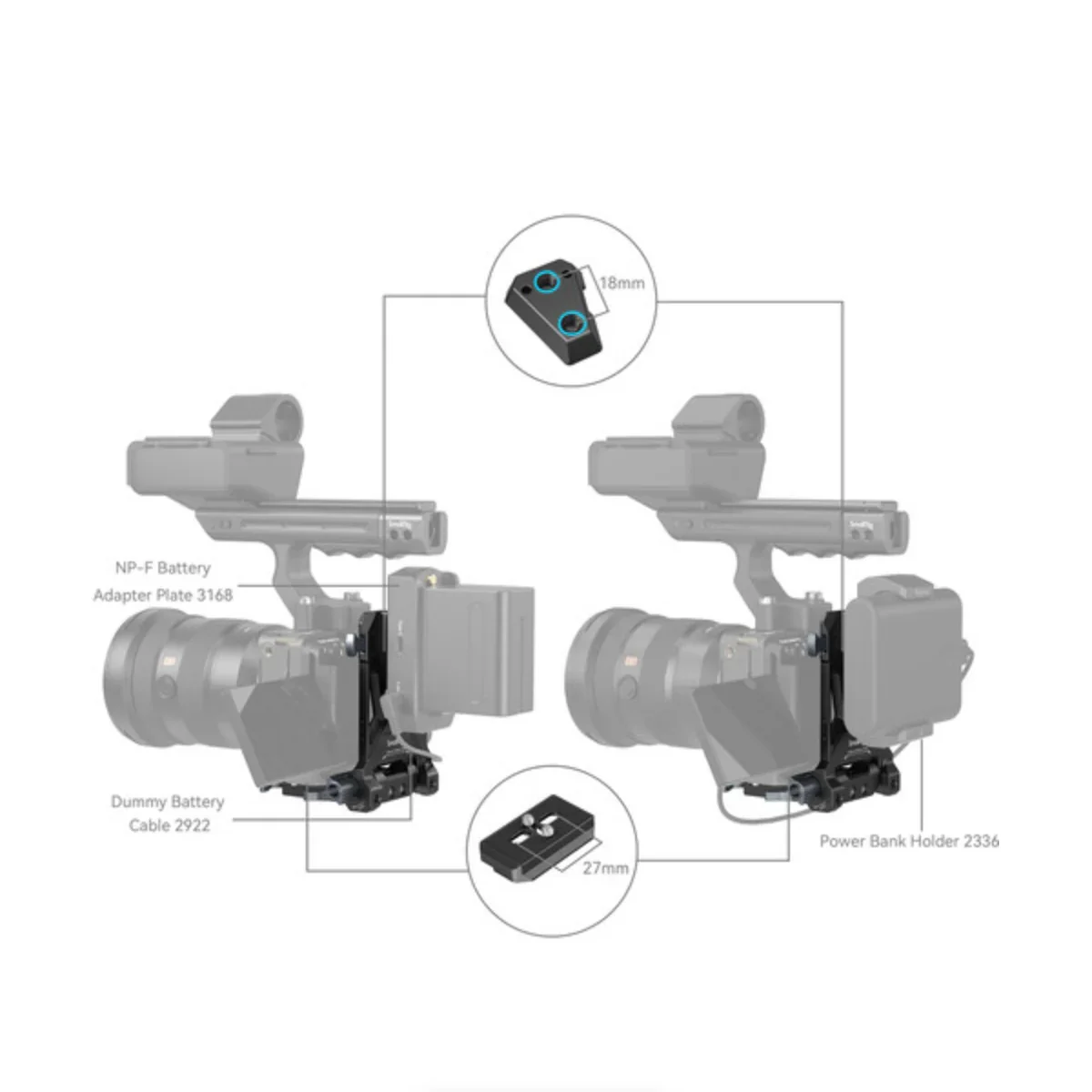 SmallRig Compact V-Mount Battery Mounting System - Image 7
