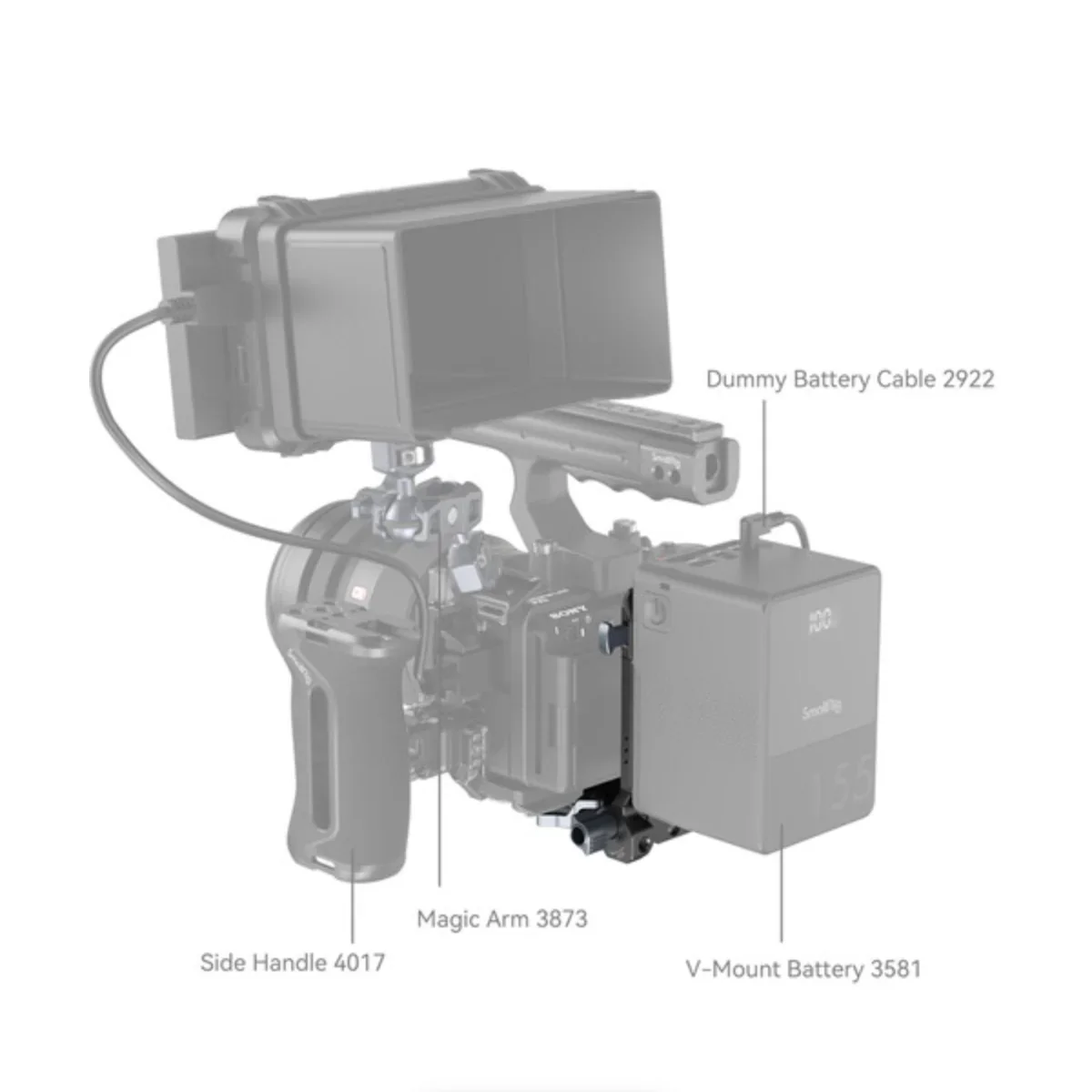 SmallRig Compact V-Mount Battery Mounting System - Image 8