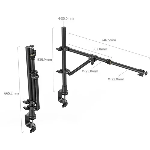 SmallRig Desktop Overhead Photography / Live Streaming Bracket - Image 2