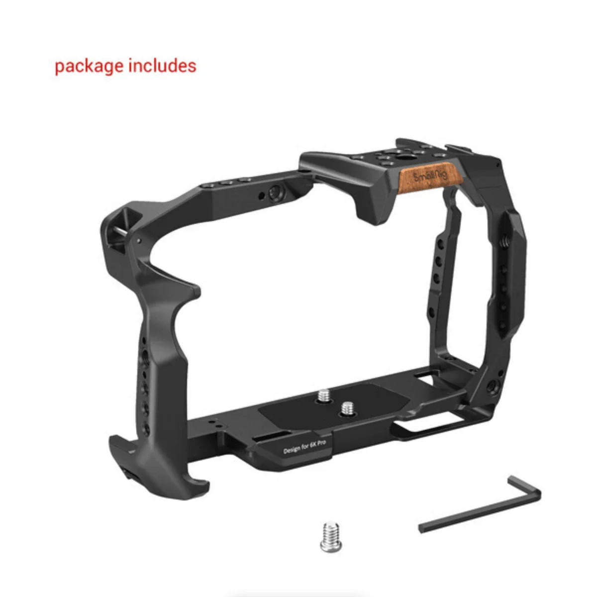 SmallRig Full Cage for Blackmagic Pocket Cinema Camera 6K Pro - Image 5
