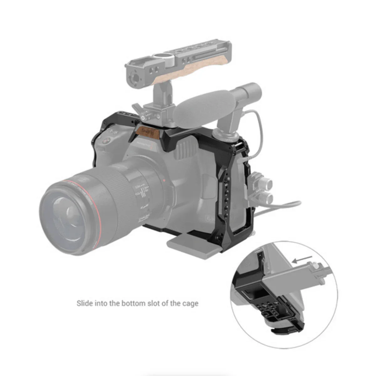 SmallRig Full Cage for Blackmagic Pocket Cinema Camera 6K Pro - Image 7