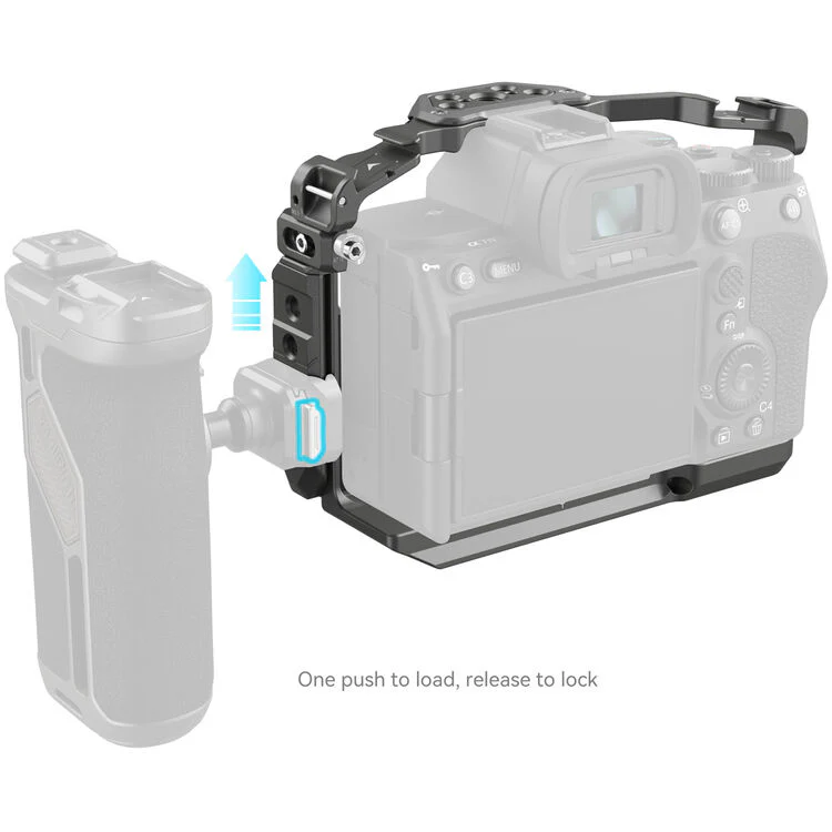 SmallRig HawkLock Quick Release Cage for Sony 7R V / 7 IV / 7S III / A1 / 7R IV - Image 5