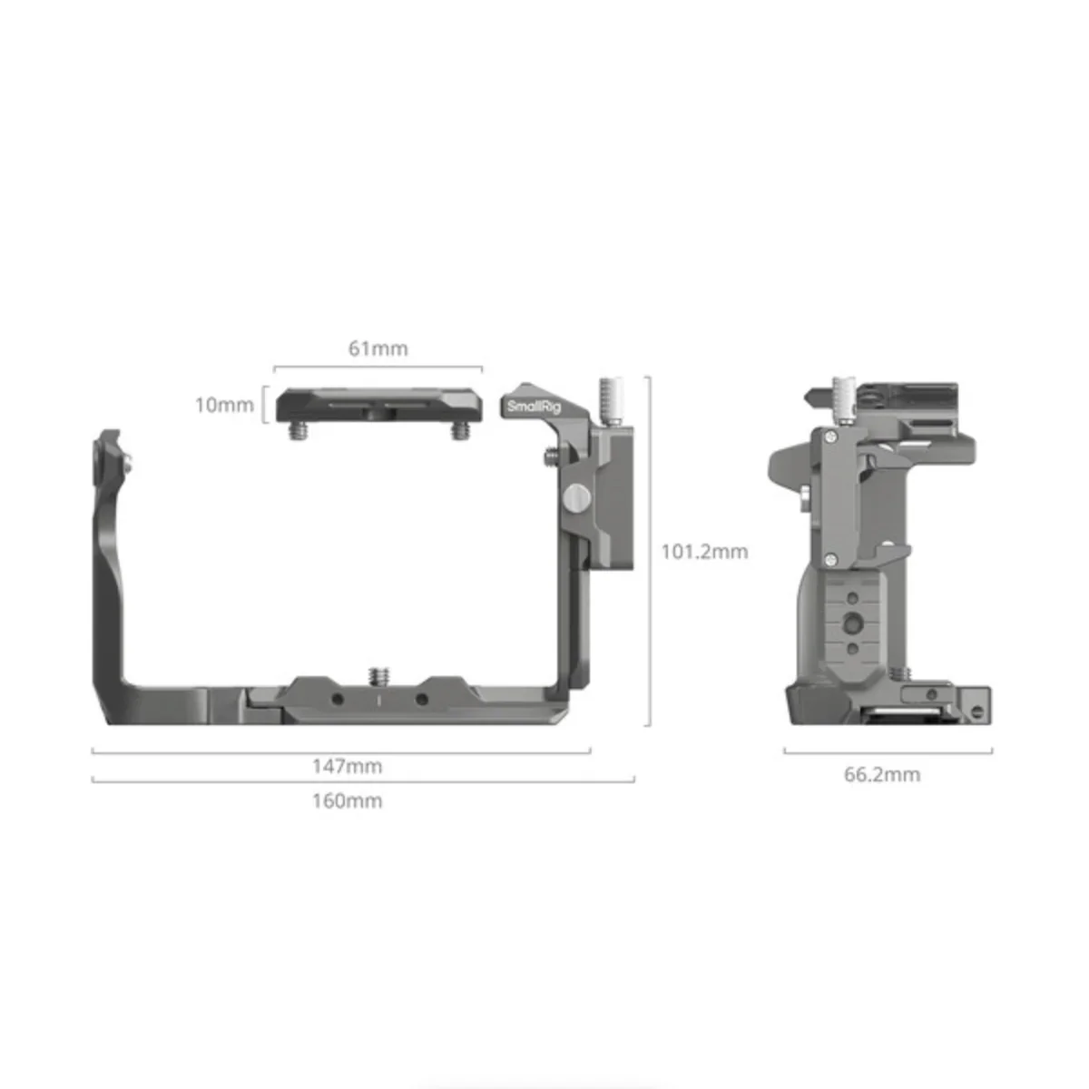 SmallRig HawkLock Quick Release Cage Kit for Sony FX3 / FX30 - Image 2