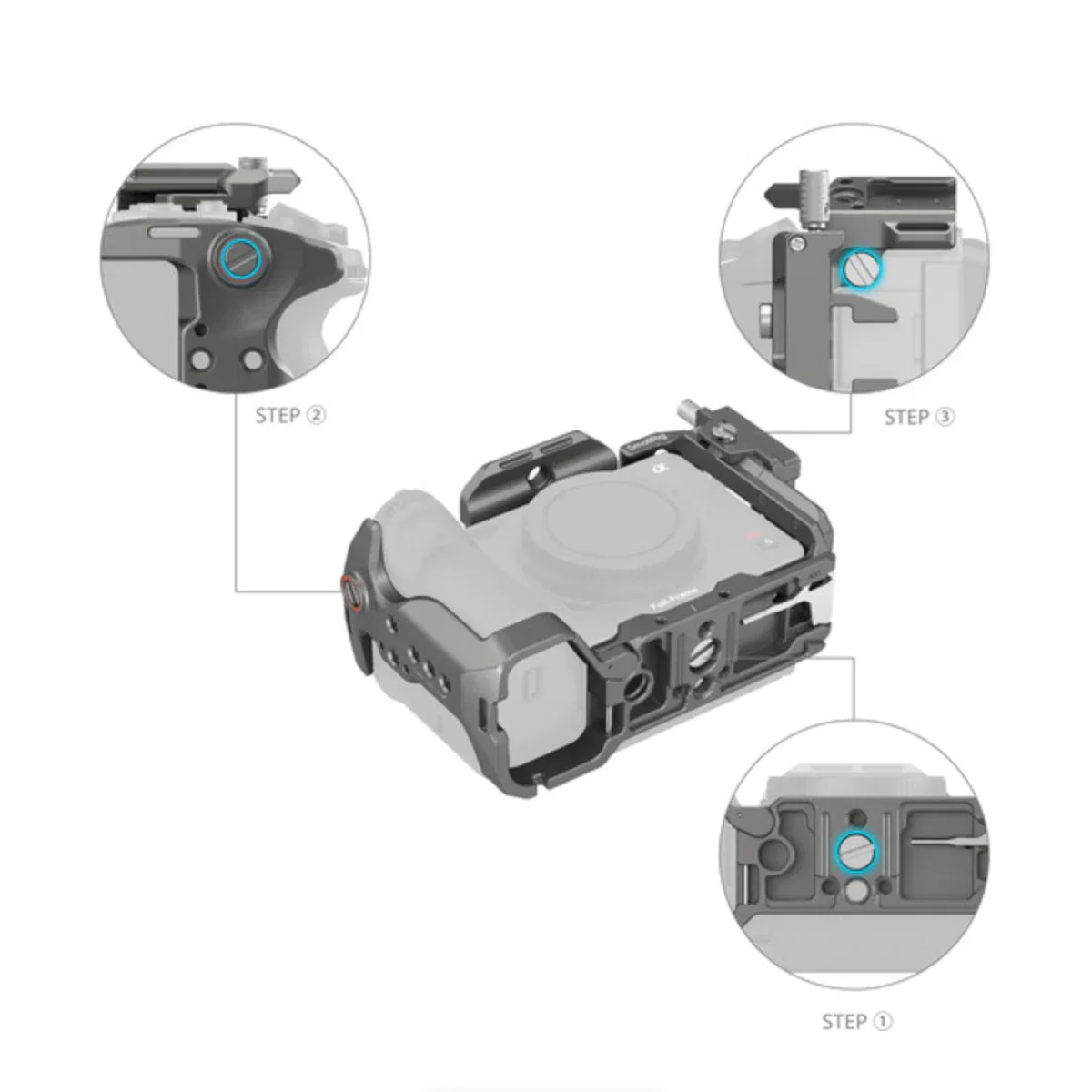 SmallRig HawkLock Quick Release Cage Kit for Sony FX3 / FX30 - Image 5