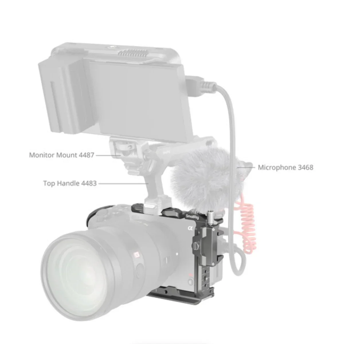 SmallRig HawkLock Quick Release Cage Kit for Sony FX3 / FX30 - Image 7