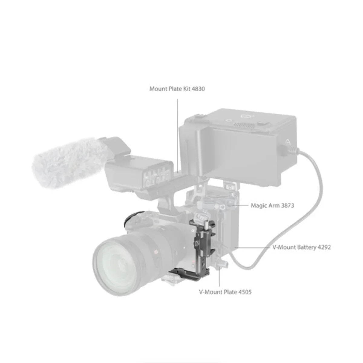 SmallRig HawkLock Quick Release Cage Kit for Sony FX3 / FX30 - Image 8