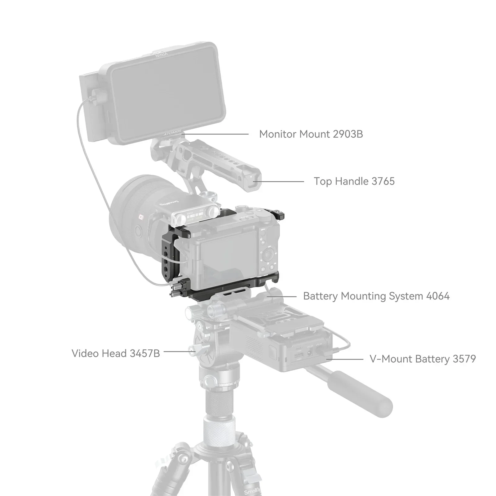 SmallRig HawkLock Quick Release Cage Kit for Sony ZV-E10 II - Image 6