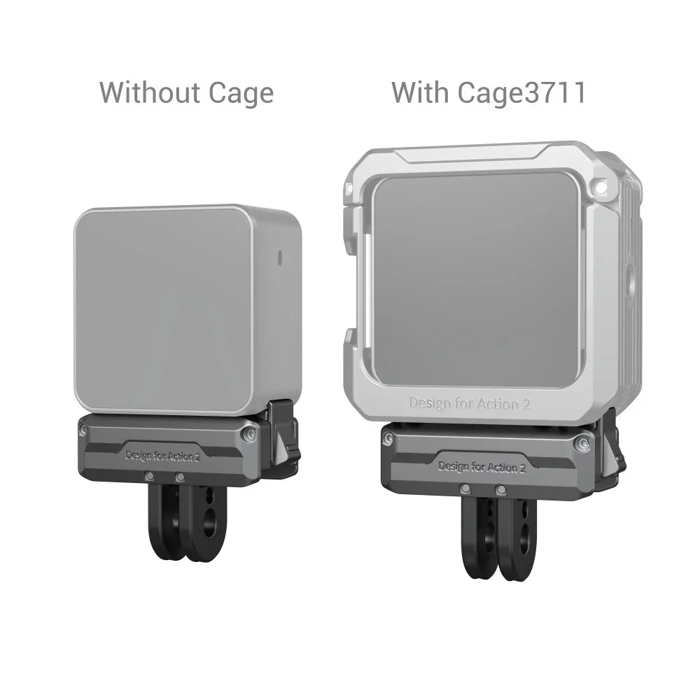SmallRig Magnetic Adapter Mount for DJI Action 2 - Image 3