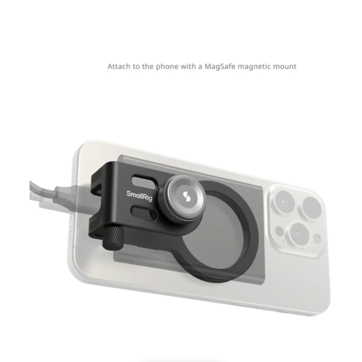 SmallRig MagSafe/Cold Shoe Universal 2-in-1 SSD Holder - Image 4