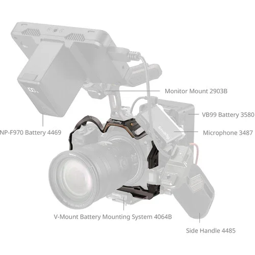 SmallRig "Night Eagle" Cage for Nikon Z5, Z5 II, Z6, Z6 II, Z7 & Z7 II - Image 8
