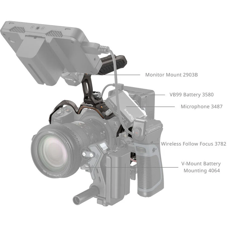 SmallRig Night Eagle Cage Kit for Nikon Z6 III - Image 7