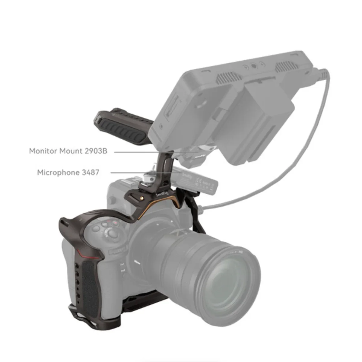 SmallRig "Night Eagle" Full Camera Cage Kit for Nikon Z8 - Image 4