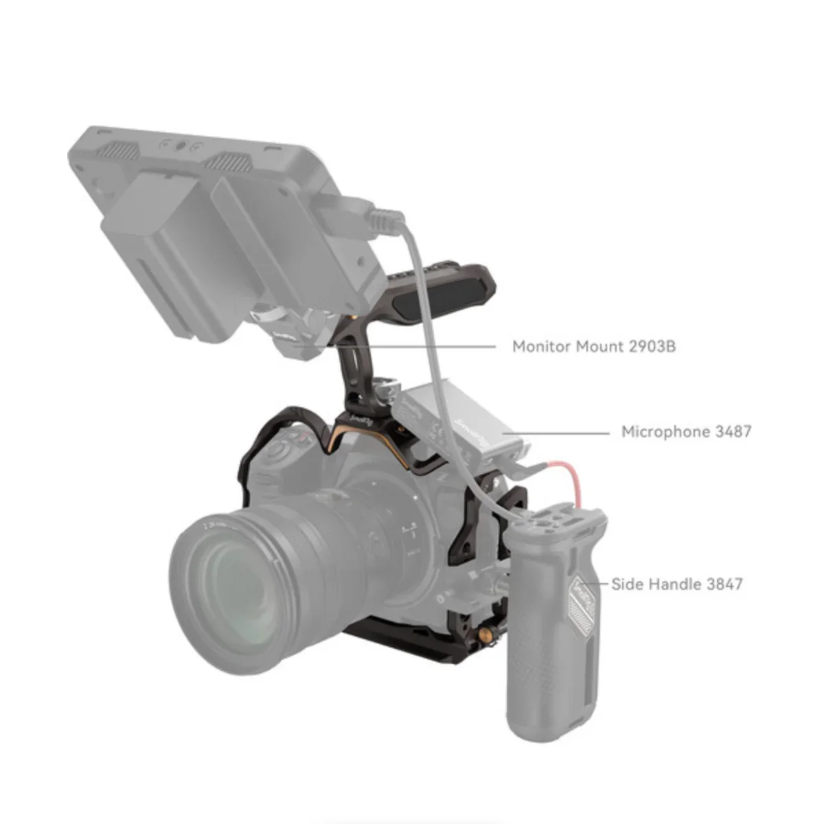 SmallRig "Night Eagle" Full Camera Cage Kit for Nikon Z8 - Image 5
