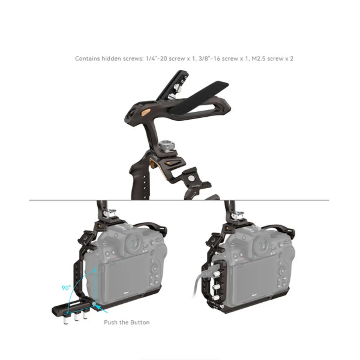 SmallRig "Night Eagle" Full Camera Cage Kit for Nikon Z8 - Image 6