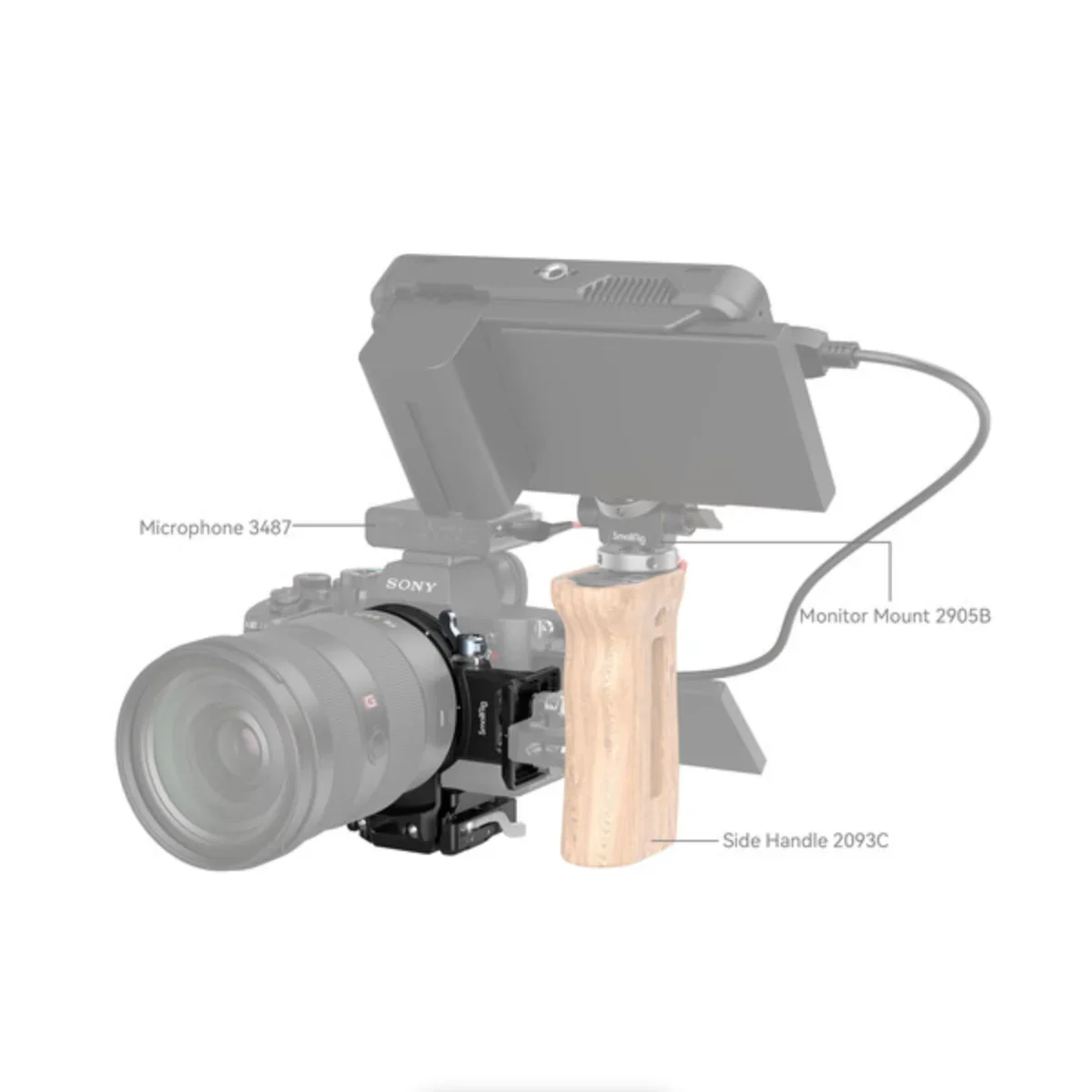 SmallRig Rotatable Horizontal-to-Vertical Mount Plate Kit for Sony Alpha/FX - Image 8