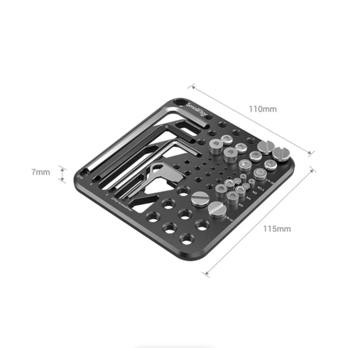 SmallRig Screw and Allen Wrench Storage Plate Kit - Image 3