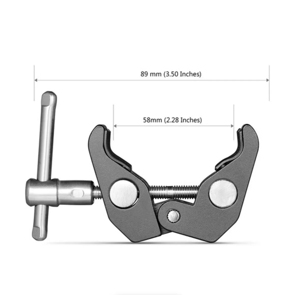 SmallRig Super Clamp with 1/4"-20 and 3/8"-16 Threads (2-Pack) - Image 4