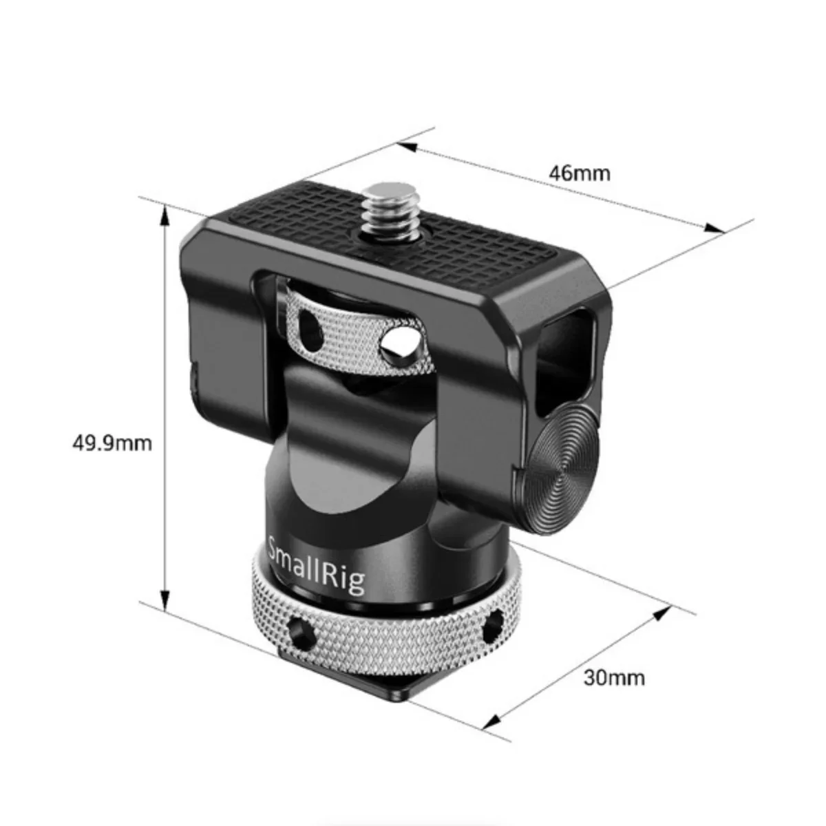 SmallRig Swivel and Tilt Monitor Mount with Shoe Adapter - Image 4