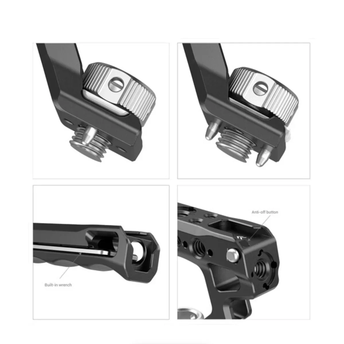 SmallRig Top Handle with ARRI-Style Anti-Twist Mount - Image 3