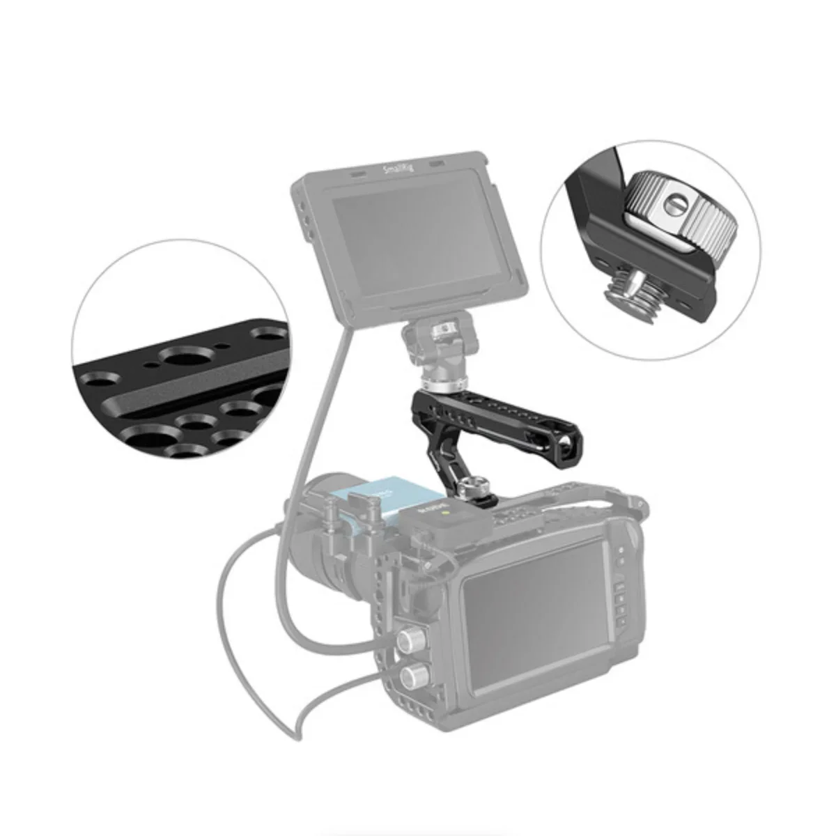 SmallRig Top Handle with ARRI-Style Anti-Twist Mount - Image 6