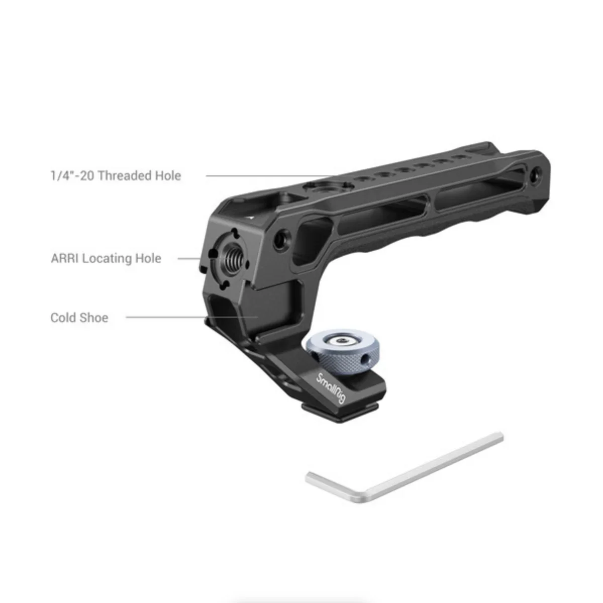 SmallRig Top Handle with Shoe Mount (Lite) - Image 3